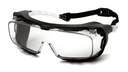 Cappture Plus Dielektrisk goggle, sproggle sikkerhedsbrille med aftagelige stænger og gummikant + ' ' + 43503