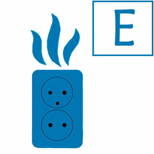 Brandklasse E elektriske installationer
