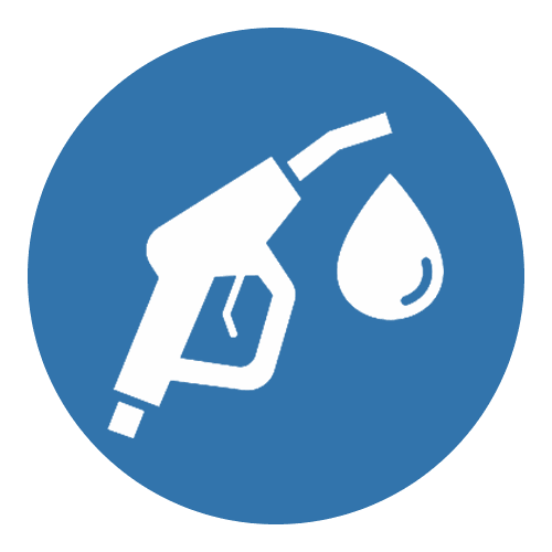 Brændstof/ gas ikon