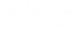 Eksempel på et PFAS-molekyle