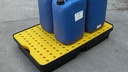 60L Spill Tray with yellow platform