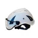 Premium rigger helmet / safety helmet with a helmet and goggles chinstrap