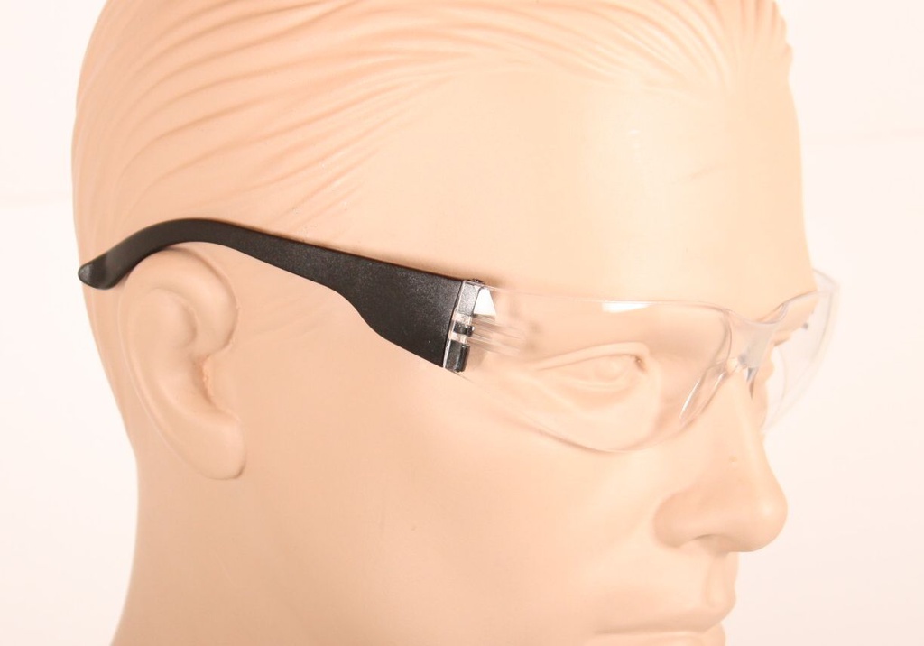 Ultralet sikkerhedsbrille, klar linse