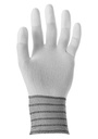 Ansell HyFlex Lite 11-605, White fitting glove, PU at the fingertips, 160-255 mm