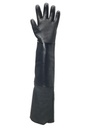 Ansell ThermaPrene (Scorpio), extra long heavy black neoprene chemical gloves, 19-026, 660 mm