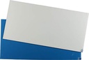 3M Nomad 4300 Ultra Clean måtte, Transparent, N4300C61, Renrumsmåtte, hvid, polyester ark 60 × 115 cm indholder 6 ark a 40 stk polyester ark