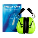 3M PELTOR Optime II Høreværn hjelmmontering, H520P3E-467-GB - 3M PELTOR Optime II høreværn, 30 dB, Hi-Viz, Hjelmmonteret, H520P3E-467-GB