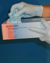 Dermatril 740 Blå chloreret nitril engangshandsker uden pudder, Længde 250 mm tykkelse 0,11 mm AQL 0,65 en 455