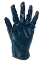 Blue fitting glove with nitrile coating, security sleeve Ansell Hynit&amp;reg; 32-815, 240-260 mm
