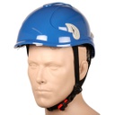 Blue Pro Cap rigger helmet / safety helmet with helmet glasses, chinstrap and handwheel