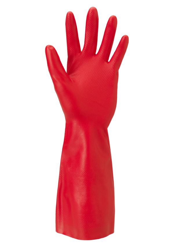 Broad-spectrum long chemistry glove in nitrile, Ansell SolVex&amp;reg; Premium 37-900, 380 mm