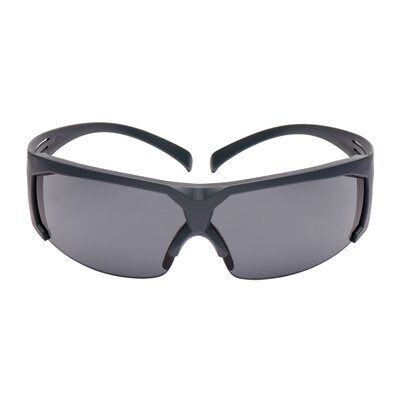 3M SecureFit beskyttelsesbriller, gråt/sort stel, Scotchgard anti-dug, grå linse, SF602SGAF-EU