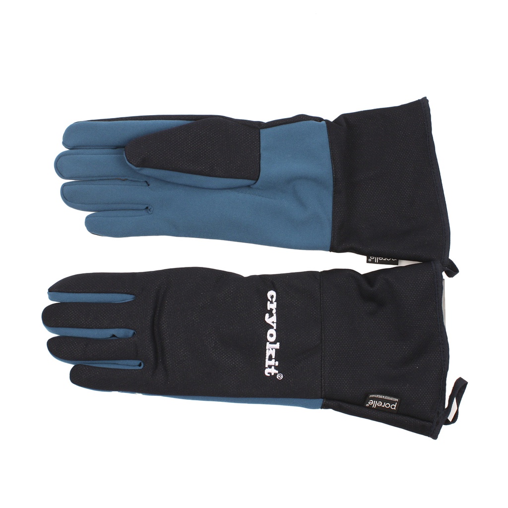 Cryo&amp;reg; gloves for extreme cold from example. liquid nitrogen (nitrogen), waterproof and cold insulating, 40 cm