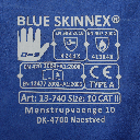 Højre Blue Skinnex 740 svejsehandske med knoforstærkning