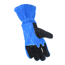Blue Skinnex 780, TIG/MIG svejsehandske i okse spalt, med ekstra forstærkning i håndfladen, farve sort / blå længde 380 mm D-S 13-780