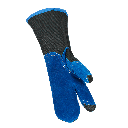 Foret 3-fingret varmefast handske i Varmex 2000, med Blue Skinnex læder forstærkning i håndfladen Varmex V5439 matriale
