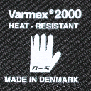 16V54-210 Hagestykke i VARMEX 2000 10 x 28 cm,  passer til de fleste svejseskær monteres med Velcro