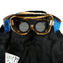 Svejse Maske i VARMEX 2000 med svejsebriller Din 5 dækker ansigt hals og hage vægt 230 gram