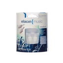 Elacin Music ER20 medium gennemsigtig ørepropper SNR 16 db