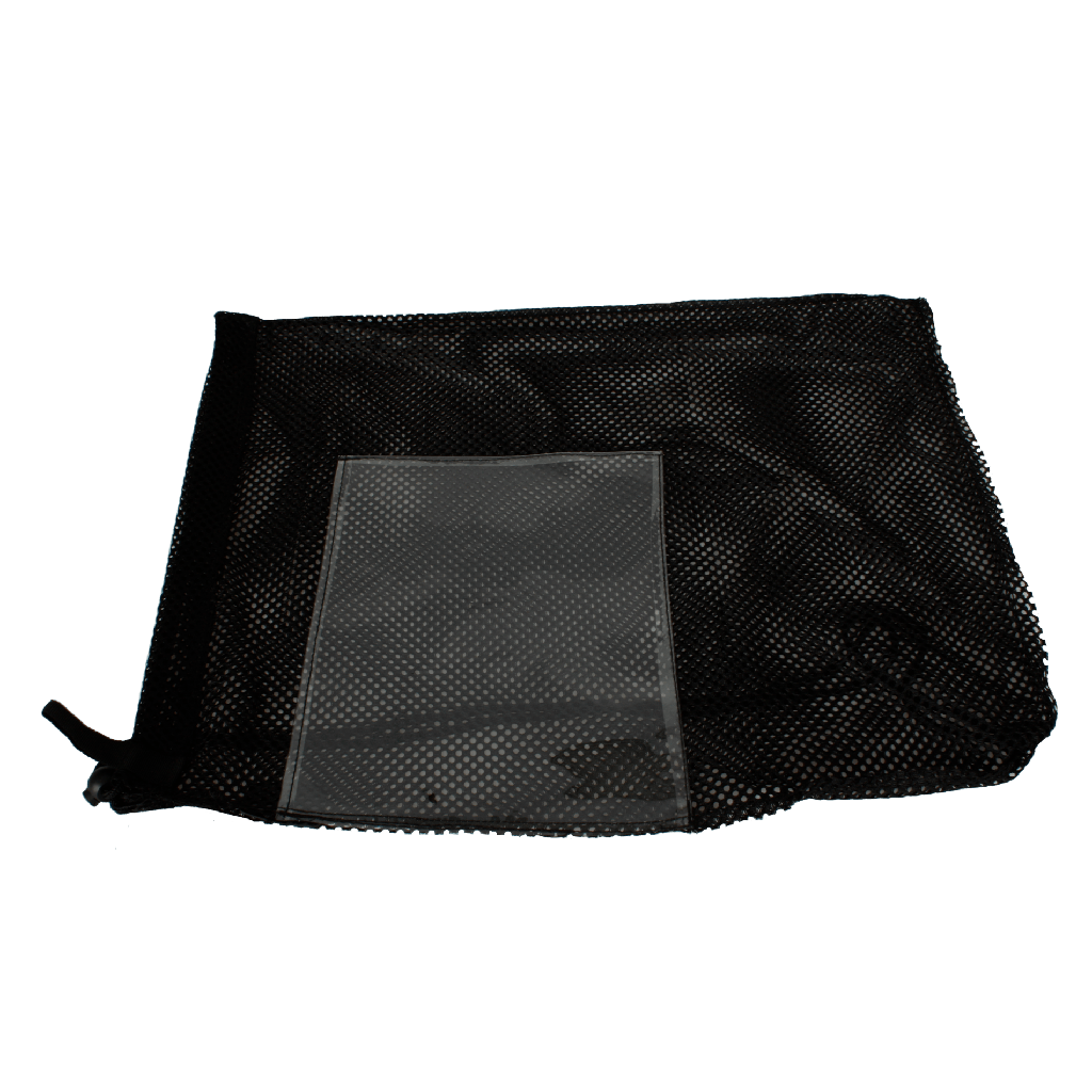 Mulepose Sort, rygsæk, gymbag med huller for let og nem affugtning