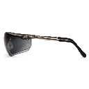 Sikkerhedsbriller med grå linser og multi justerbare stænger, Pyramex V2 Metal