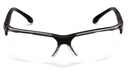 Sikkerhedsbrille Pyramex Rendezvous sort/ klar