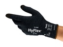 Ansell HyFlex 11-542 Sort arbejdshandsker med nitril, varmebestandig