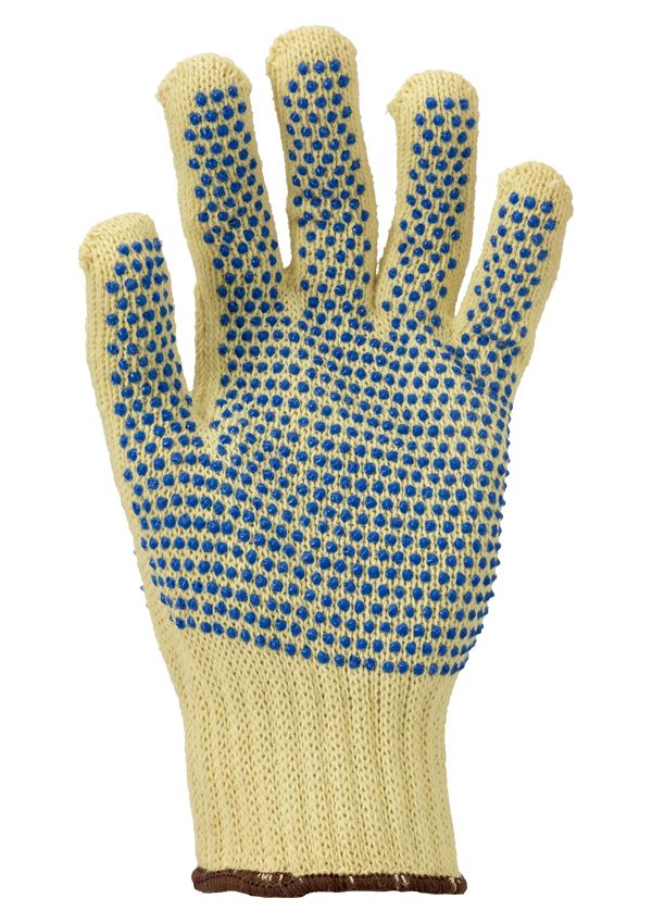 Middelkraftig snitbestandig handske med PVC-dupper, Ansell Neptune® Kevlar® 70-335