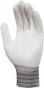 Ansell HyFlex Lite 11-600 Sømløs, hvid halvdyppet PU-handske, på polyamidfor længde 160-255 mm