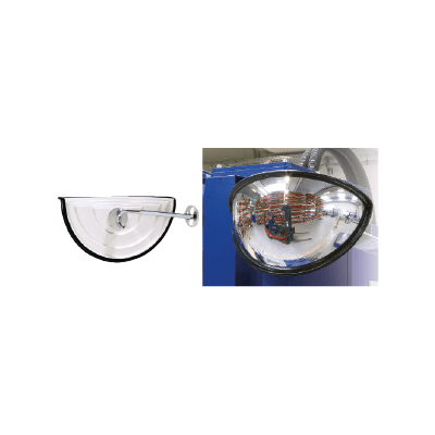 Transpo kuppelspejl - 850x850x460 mm til indendørs brug