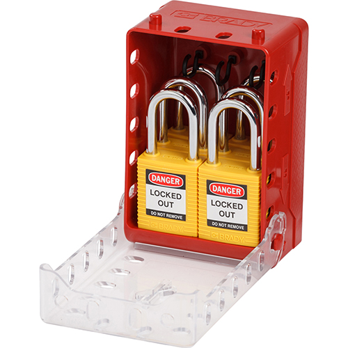 Ultra-kompakt Lock Box + 6 Gul KA Locks