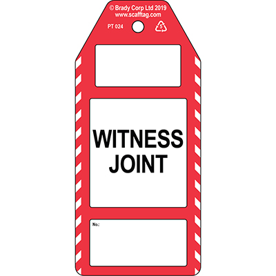 Witness Joint tag