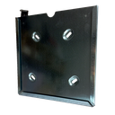 30 x 30 cm skilteholder til ADR fareseddel på aluminiumsplade