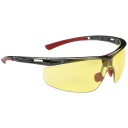 Adaptec 1030748HS Sikkerhedsbrille med  justerbare brillestænger, gule polycarbonat linser Optisk klasse 1 vægt 30 gram Honeywell 1030748HS