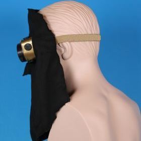 Åndbar og letvægts Svejse Maske i VARMEX 2000 med svejsebriller Din 5 dækker ansigt hals og hage vægt 230 gram