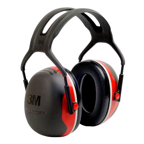 3M PELTOR X-seriens Høreværn, 33 dB, rød, hovedbøjle, X3A