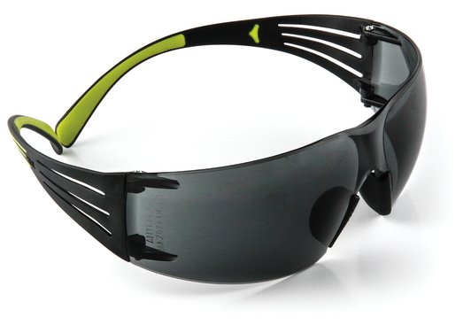 3M SecureFit beskyttelsesbriller, anti-ridse/anti-dug, grå linse, SF402AS/AF-EU - 3M SecureFit beskyttelsesbriller SF402AF, Grå Anti-dug linse
