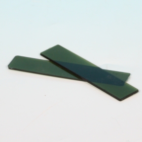 Grønt sigteglas, 105×20 mm