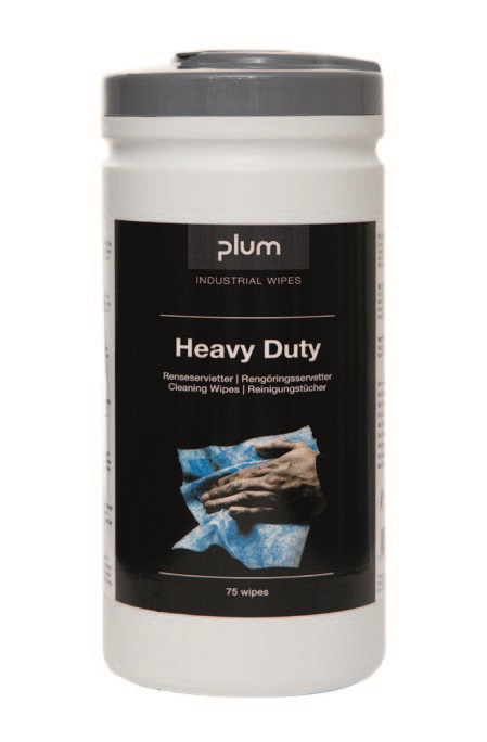 Plum 5270 Heavy Duty renseservietter, 75 wipes