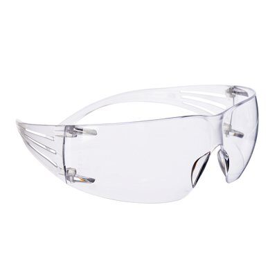 3M  SecureFit beskyttelsesbriller med styrke beskyttelsesbrille med læsefelt, anti-ridse/anti-dug, klar linse +1,5 læsefelt, SF415AS/AF-EU
