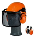 3M PELTOR H31-seriens Høreværn, 28 dB, hjelmmontering, H31P3E 300 - Peltor ørekopper til hjelme OPTIME I, orange