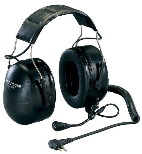3M PELTOR headset med fleksibel forbindelse 33 dB, hovedbøjle, MT53H79A-77