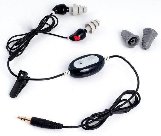 3M PELTOR EARbud Høreværn, støjisolerende, HTB026 - EarBuds, ørepropper med musikadgang