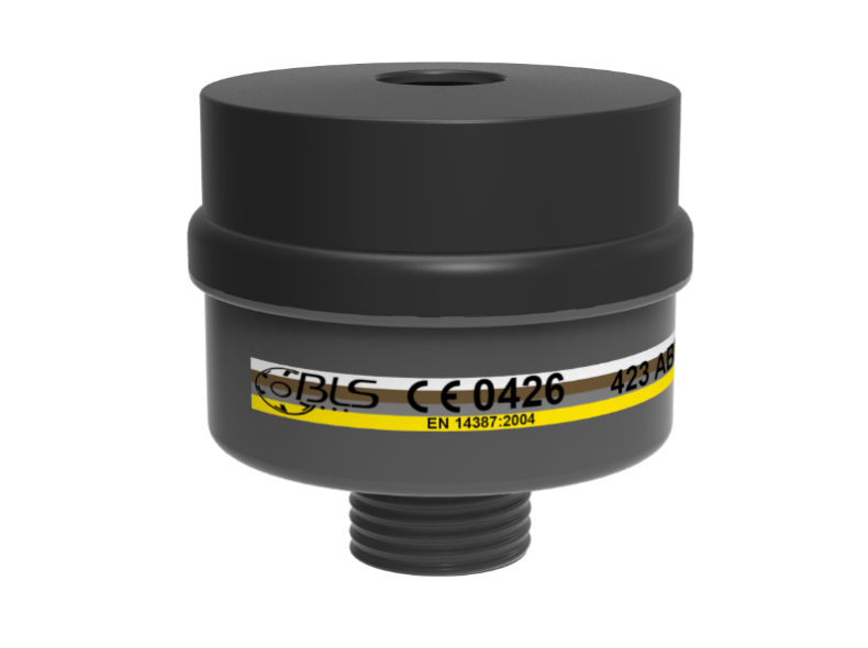 BLS 423 ABE2P3 R genanvendelig filter, 40mm gevind EN148-1 BLS 400-serien (passer til Helmaske 5400)