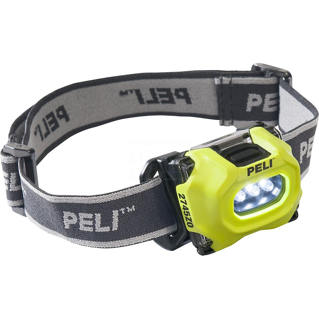 PELI™ LED PELI™ pandelampe GUL, kan lyse op til 35m vejer kun 60 gram EX ATEX Zone 0.  IPX4