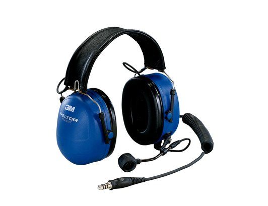 3M PELTOR Listen Only Headset, EX-godkendt, mono, 33 dB, blå, HTM9P3E-50