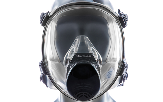 Cleanspace Helmaske / Full Face-Maske Medium/Large Blød Silikone - Passer Til Cleanspace Ultra Og Ex PAF-1014