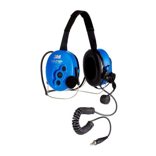 3M PELTOR Tactical XP, EX Headset, 31 dB, blå, nakkebøjle, MT1H7B2-51
