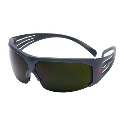 3M SecureFit beskyttelsesbriller, gråt/sort stel, anti-ridse, IR linse DIN 5, SF650AS-EU
