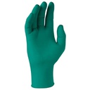 Kimberly Clark 9985 Science, grøn pudderfri engangshandske i nitril, tekstur på fingerspidserne længde 250 mm tykkelse fra 0,04 til 0,09 mm AQL 0,65.